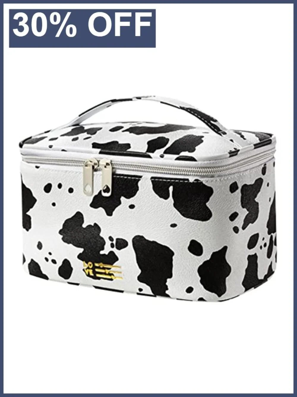PU Leather Travel Makeup Bag Cosmetic Case for Women